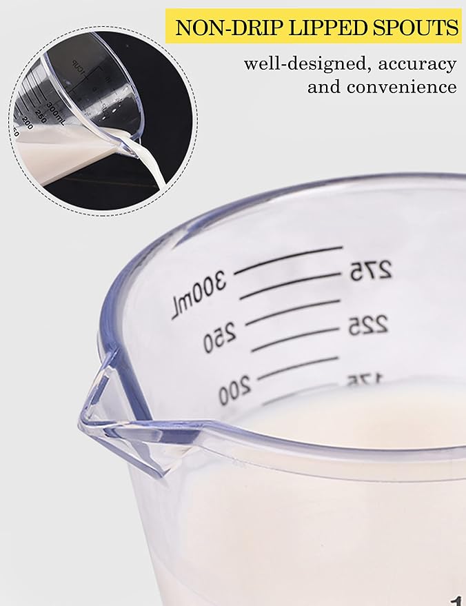 -BINGBING- Measuring Cups Set, Liquid Measuring Cups - Image 5