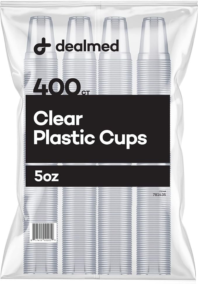Dealmed Disposable Plastic Cups by Dealmed