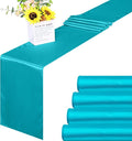 Aneco 4 Pack Satin Table Runner 12 x 108 Inch Long Bright Silk and Smooth by Aneco