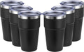 MEWAY 16oz Tumbler Double Wall Vacuum Insulated Travel Mug Bulk, Stainless by MEWAY