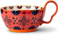 35oz Soup Bowls with Handles, Microwave Safe Large Ceramic Soup Bowl for Chili, Stew, Ice Cream, Berries & Fruits, Gift-Ready for Women, Christmas, Hostess Gifts & Fall Decor