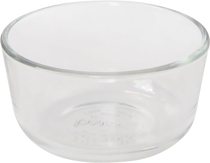 Pyrex 7202 1-Cup Bowls & 7202-PC Sour Cream Lids - Image 2