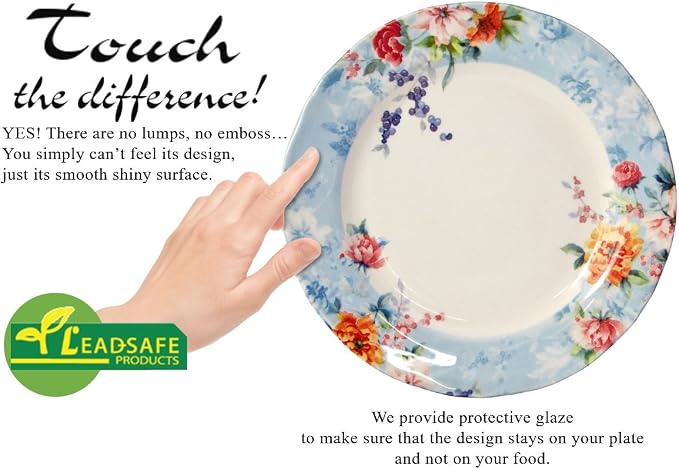30-Piece Porcelain Dinnerware Set - Image 6