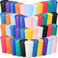Honeydak 45 Pack 16 oz Reusable Coffee Cups by Honeydak
