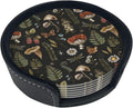 Mushroom Witch Witchy Vintage Plant Coasters by Unknown