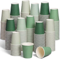 Mimorou 300 Pack 8 oz Disposable sage green Paper Cups, Coffee Cups by Mimorou