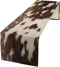 Cow Print Table Runner, Rustic Country Farmhouse Animal Fur Skin Western Farm by SHElifestyle