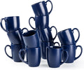 AmorArc 12 OZ Coffee Mugs, Matte Blue Coffee Cups by AmorArc