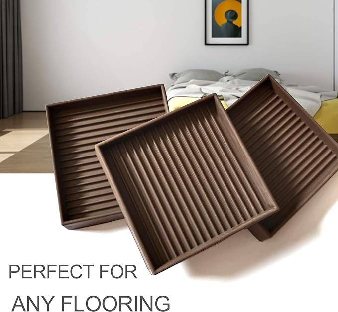 Furniture Coasters, Rubber Furniture Feet, Anti Slide Floor Protector - Image 3