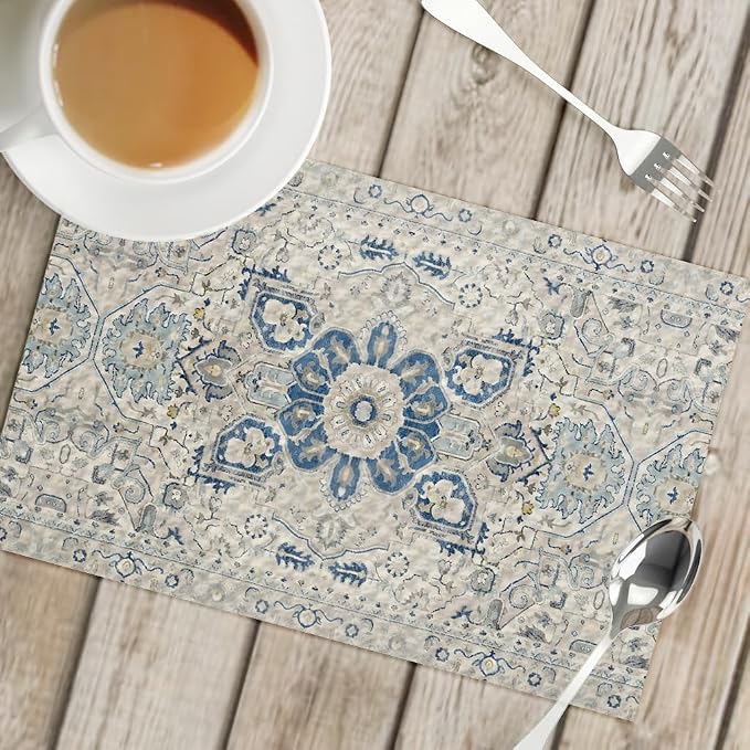 Snycler Table Runner Boho Table Runners Vintage Elegant Farmhouse Table Center - Image 6