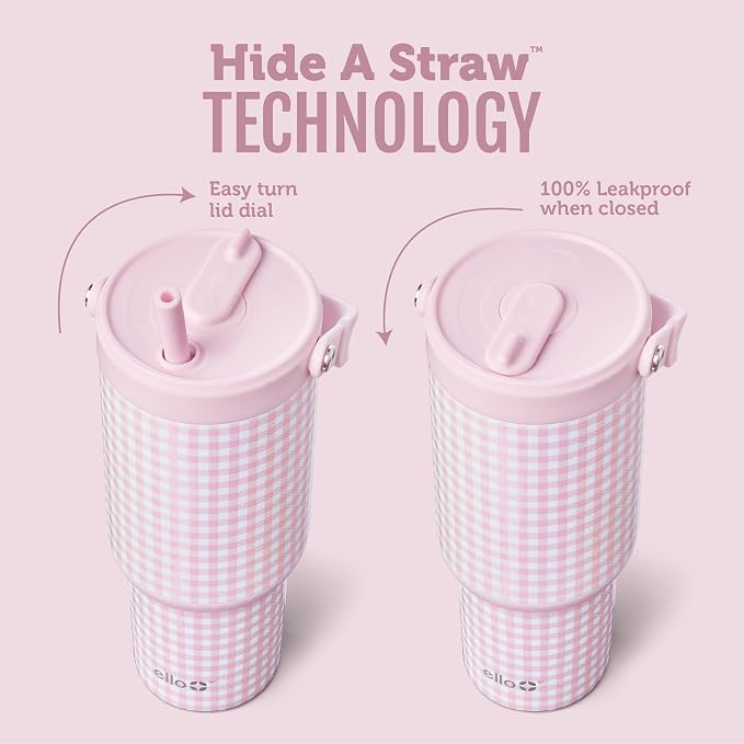 Ello Oasis Go+ 32oz Insulated Stainless Steel Tumbler - Image 2