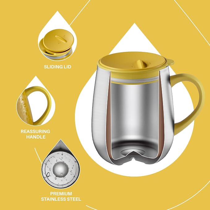 Ideus 16 oz Insulated Coffee Mug - Image 3