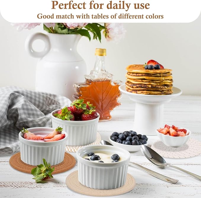 Billbotk 7" Trivets for Hot Dishes, Hot pots and Pans, 4 Heat Resistant Hot Pads - Image 7