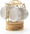 LUKA Ceramic Demitasse Espresso Cups Set by LUKA