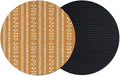 Bohemia Coasters Set of 2, Absorbent Coasters by Unknown