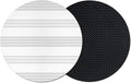 Minimalist Geometric Coasters Set of 2, Absorbent Coasters by Unknown