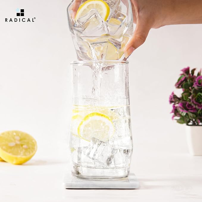 Radicaln Square Marble Coasters Set of 6 - Image 2