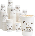 Lamosi 500 Pack 12 oz Coffee Cups, Disposable Paper Cups | Hot/Cold Beverage by BuyNow