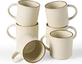 famiware Coffee Mug Set for 6, Star 12 oz Catering Mugs Cup Set by Famiware