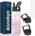 Konokyo 18 oz Insulated Stainless Steel Water Bottle by Konokyo