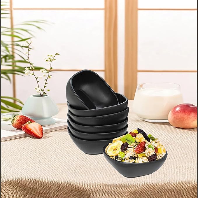 15 Pack Unbreakable Dipping Bowls, 4.5 OZ Soy Sauce Dishes,Wheat Straw Small Dessert Bowls,Small Prep Bowls，Dipping Sauce Cups, Dip Bowls for Side Dish, Snacks, BBQ，Ketchup