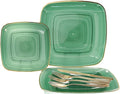 " OCCASIONS " 150 Piece set-Wedding Plastic Plates & cutlery -Disposable by OCCASIONSFINESTPLASTICTABLEWARE