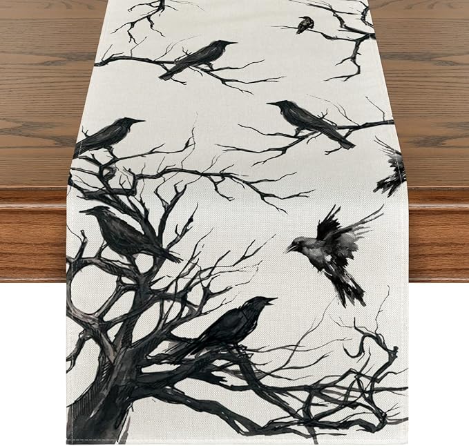 Artoid Mode 210 GSM Halloween Table Runner 13x108 Inch Home Party Decor | by ArtoidMode