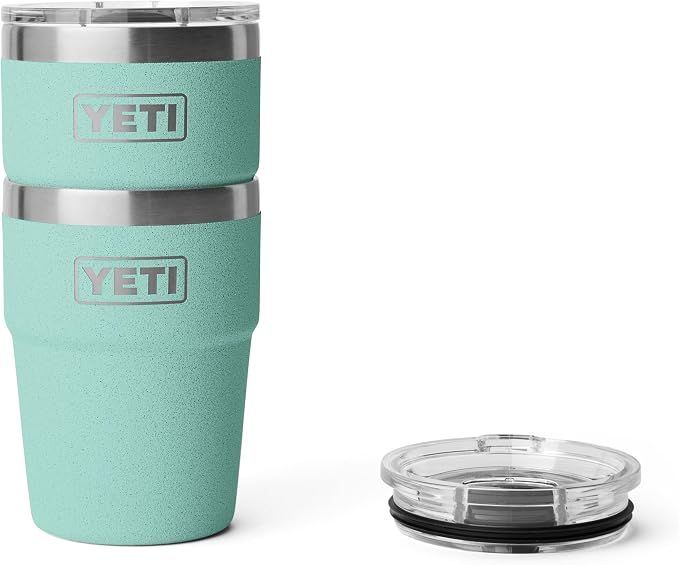 YETI Rambler 16 oz Stackable Tumbler, Vacuum Insulated, Stainless Steel - Image 6