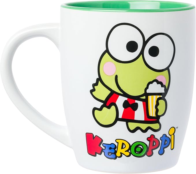 Silver Buffalo Sanrio Hello Kitty and Friends Keroppi, Ceramic Mug, 25oz | - Image 2