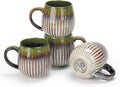 CosyCorner Ceramic Coffee Mugs Set, 17 oz Large Coffee Cups by CosyCorner