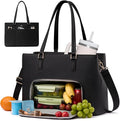 LOVEVOOK Lunch Bag for Women, Work Laptop Tote Bag by LOVEVOOK