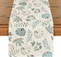 Artoid Mode 210 GSM Fall Table Runner 13x72 Inch Home Party Decor | Blue by ArtoidMode