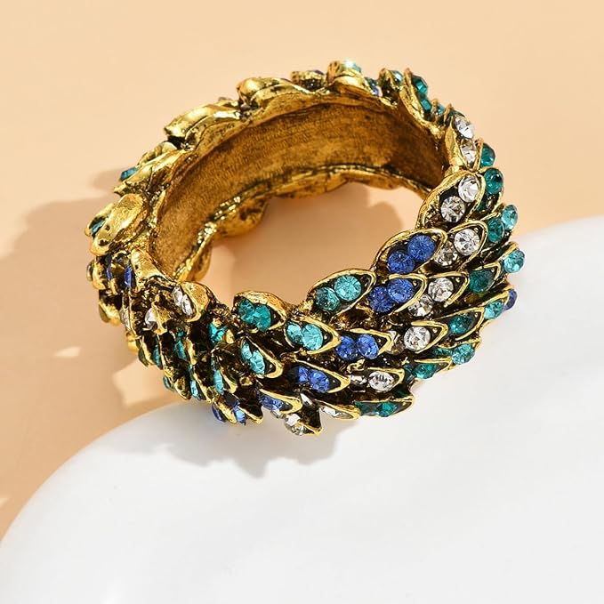 Jeweled Napkin Rings Set of 6 - Image 3