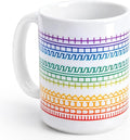 Fuck This Shit Secret Mug, 15Oz Hidden Message Coffee Cup Ceramic | Funny by YKSINX