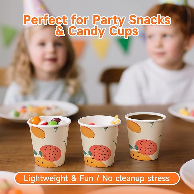 300 Pack 3 oz Bathroom Cups, Disposable Paper Cups with Rolled Rim, Small Paper Mouthwash Cup for Guest Bathrooms, Vanity & Office Use, Off-white