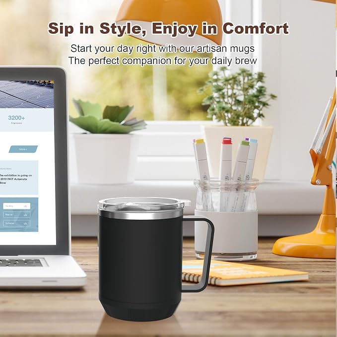 Felibeaco 16oz Heated Coffee Mug - Image 5