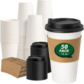 16 oz Disposable Coffee Cups by CELLURA