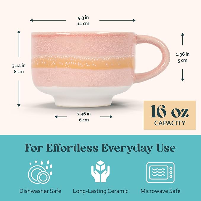 NOVA CERAMICS Ceramic Mug - Image 4