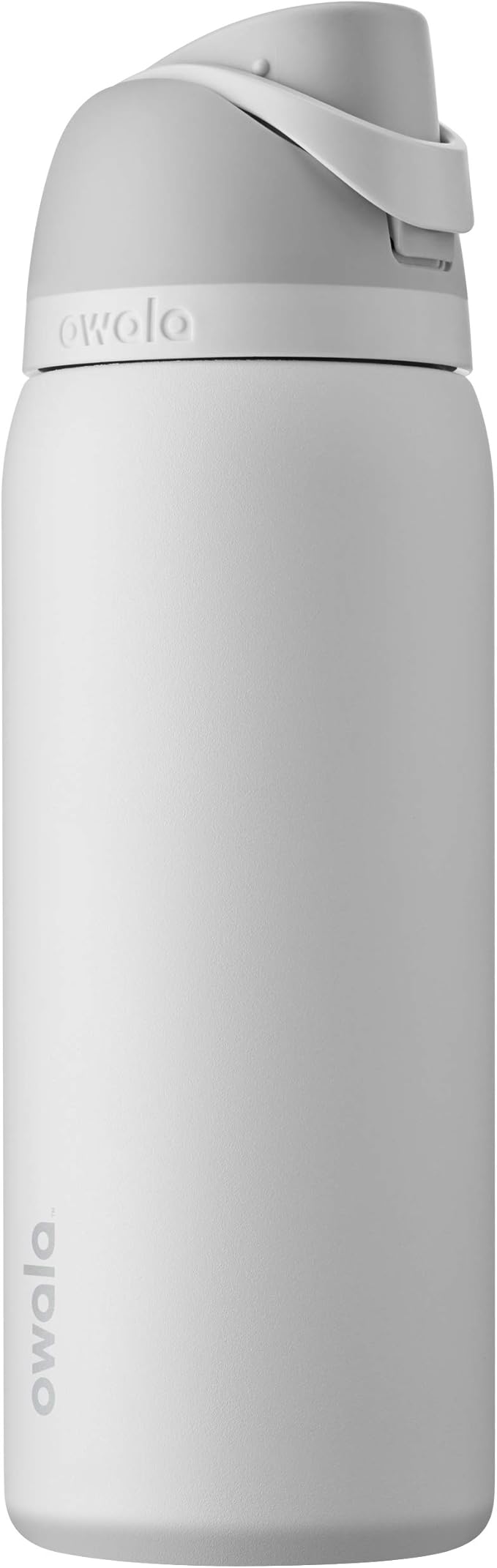 Owala FreeSip Stainless Steel Water Bottle 32 oz Shy Marshmallow by Unknown