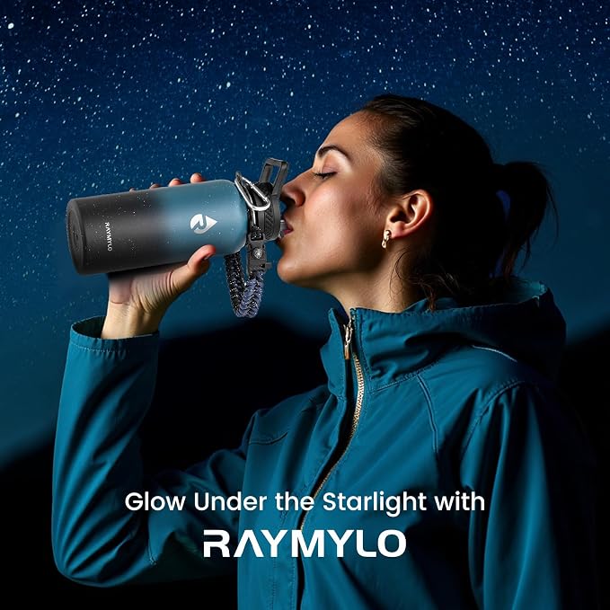 RAYMYLO Insulated Water Bottle 32 oz, Triple Wall Vacuum Stainless Steel | - Image 2