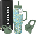 Coldest Tumbler with Handle and Straw by Coldest