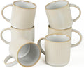 famiware Coffee Mug Set for 6, Star 12 oz Catering Mugs Cup Set by Famiware
