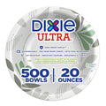 Dixie Ultra 20 oz Heavy-Weight Paper Bowls, Bulk Case, 4 Packs/125 Count Per by Georgia-Pacific