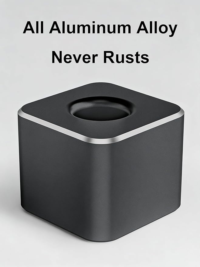 Aluminum Single Hole Pen Stand - Durable Fountain Pen Holder for Desk Display, Non - Slip Base, Minimalist Office/Home Organizer(Multicolor,6P)