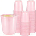 Ziliny 50pcs Disposable Stemless Glasses 12oz Crystal Plastic Wine Glasses by Ziliny