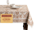 Maison d' Hermine Table Cloth Rectangle Table 100% Cotton 60 x 108 Inches Fall Tablecloth Reusable Everyday Use for Thanksgiving Christmas Decorations Dining Farmhouse Party (Allure)
