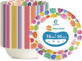 30 Pack Paper Bowls, 16 Oz Disposable Soup Bowl, Heavy Duty Printed Disposable by Unknown