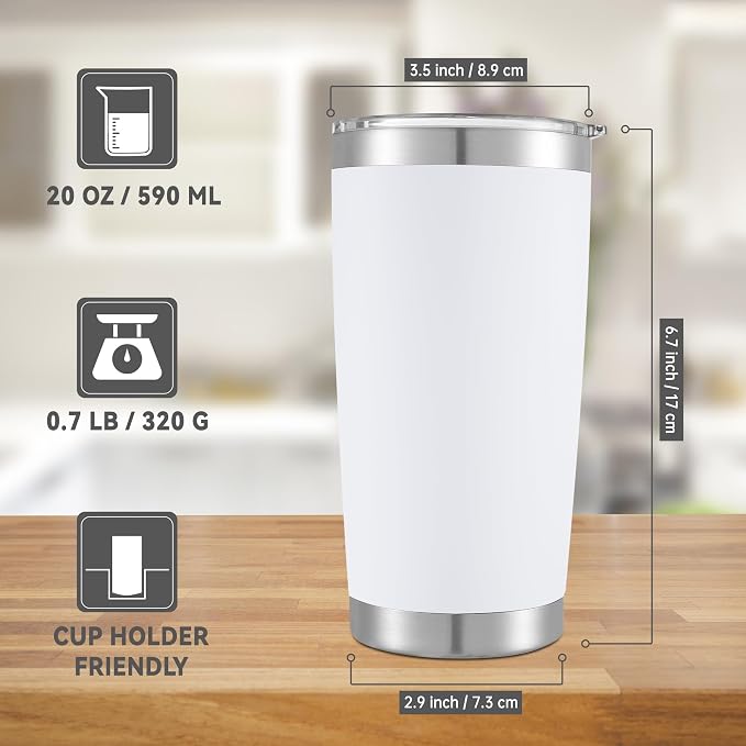 20 oz Tumblers Stainless Steel Tumbler - Image 5