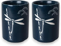 Urban Tokyo Asian Japanese Yunomi Style Handle-less Porcelain Tea Cups Tea Mug by Urban+Tokyo