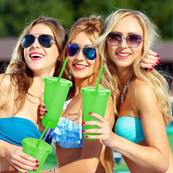 Hxezoc 16-Piece Reusable Cups - Image 3